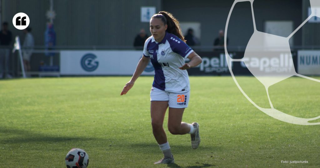 Janina Egli spielt in der Fußballeuropameisterschaft der Frauen.