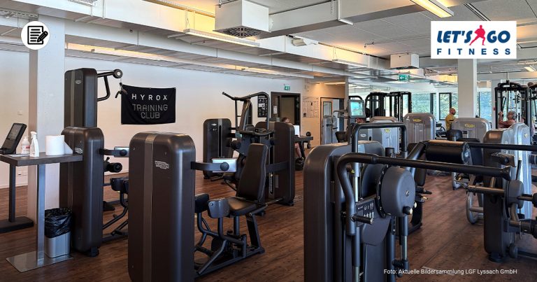 Das Lets Go Fitness in Lyssach.